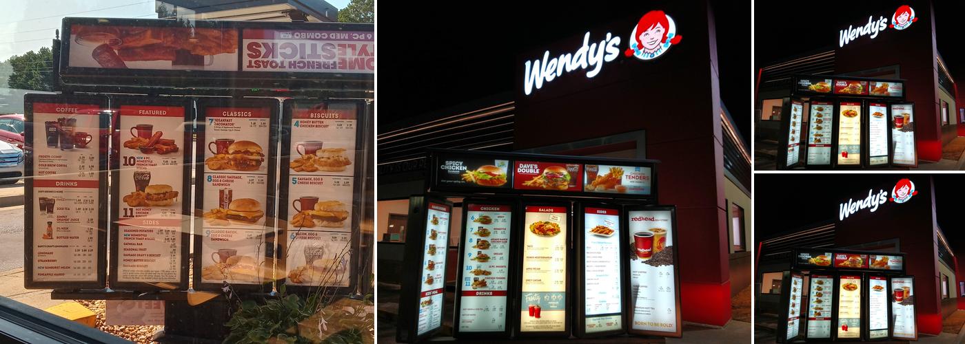 Wendy's Menu