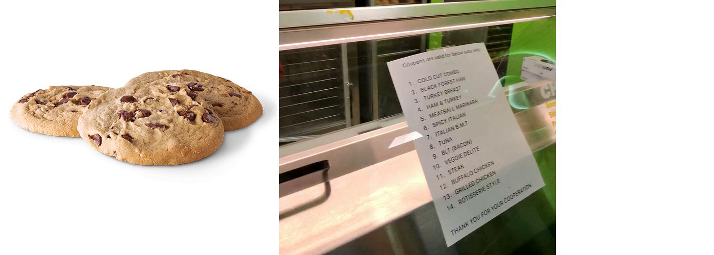 Subway Menu