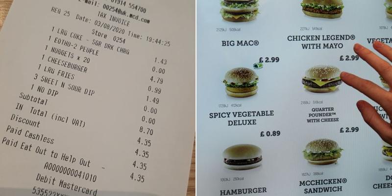 McDonald's Menu