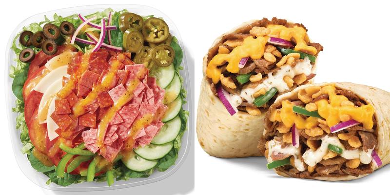 Subway Menu