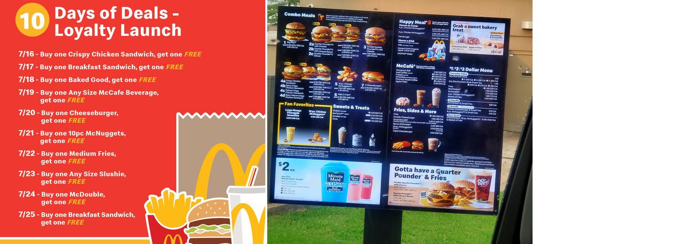 McDonald's Menu