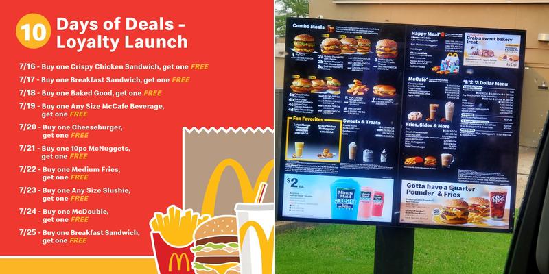 McDonald's Menu