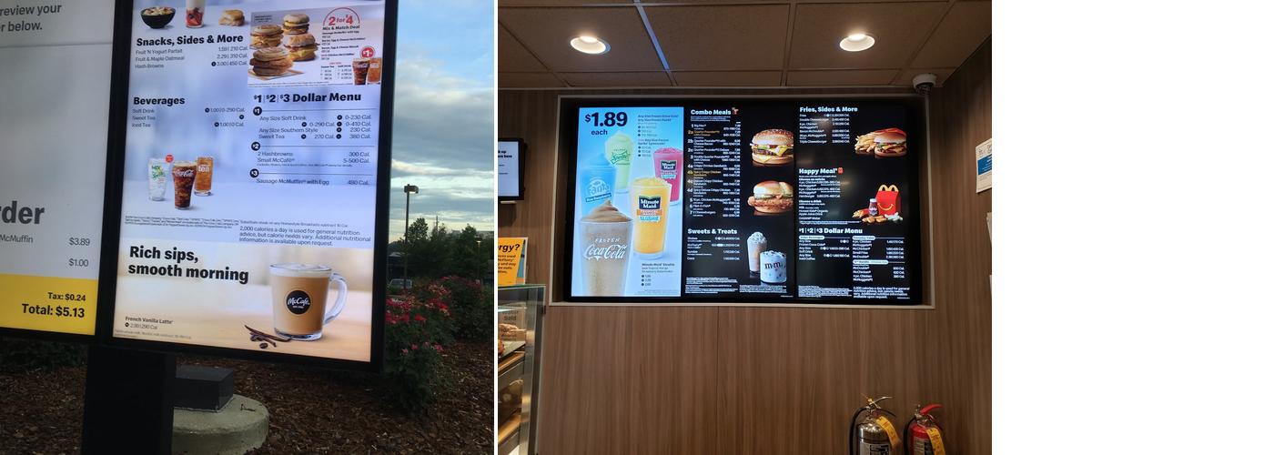 McDonald's Menu