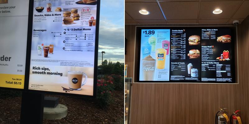 McDonald's Menu