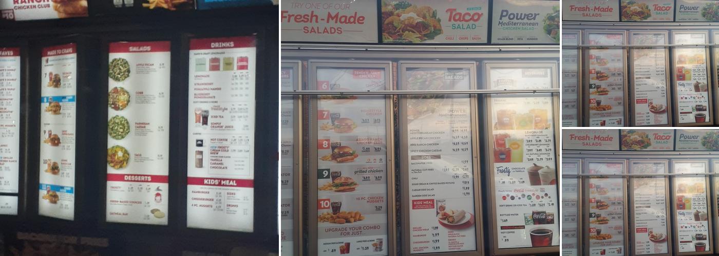 Wendy's Menu