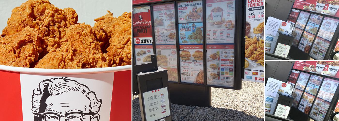 KFC Menu