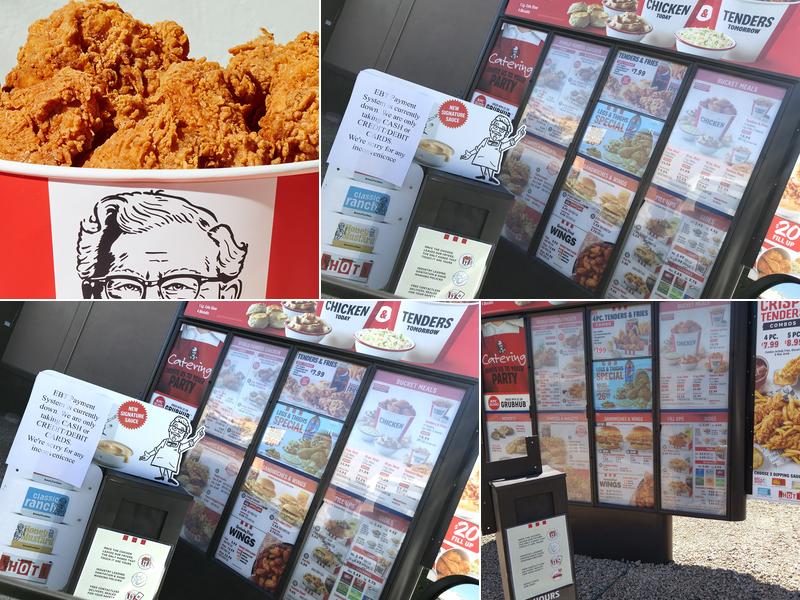 KFC Menu