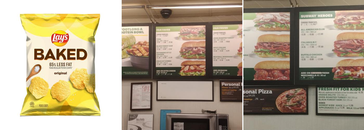 Subway Menu