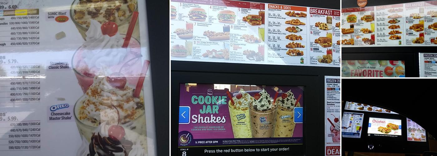 Sonic Drive-In Menu