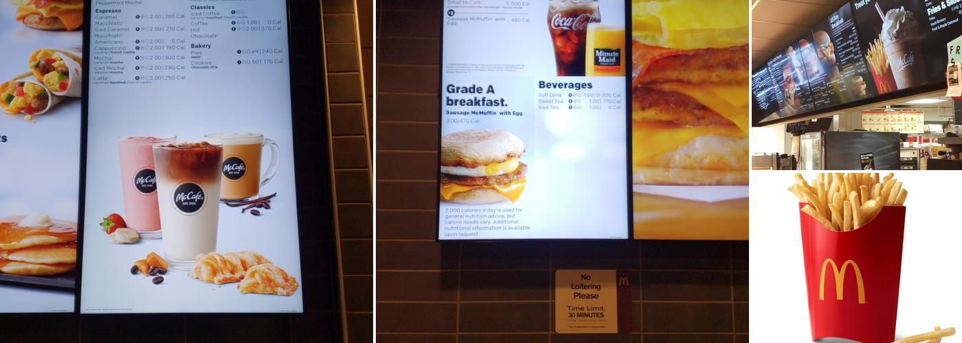 McDonald's Menu
