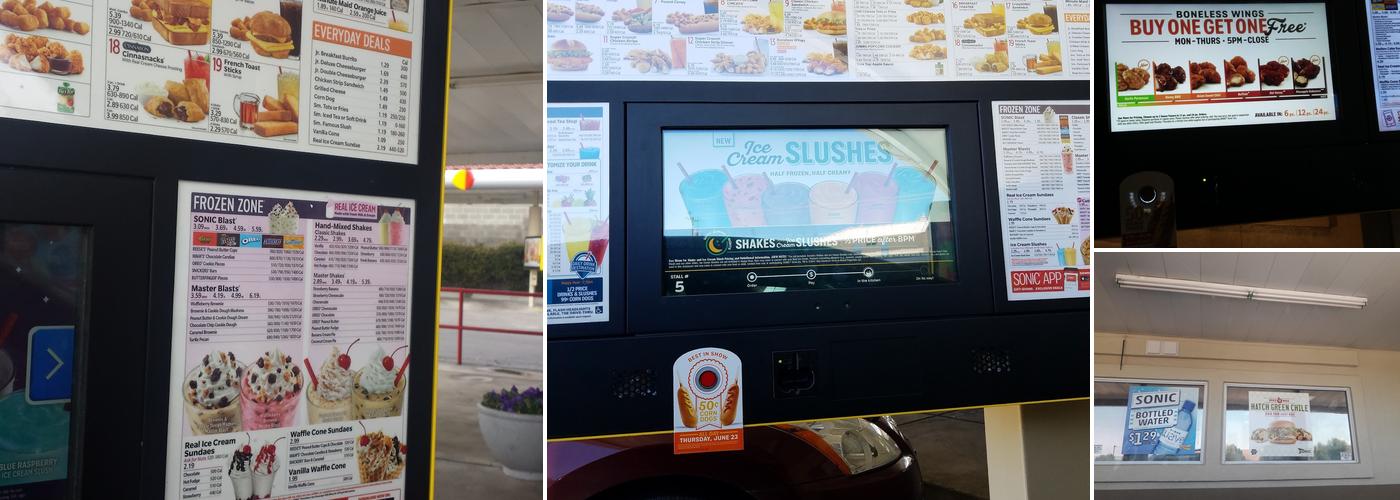 Sonic Drive-In Menu