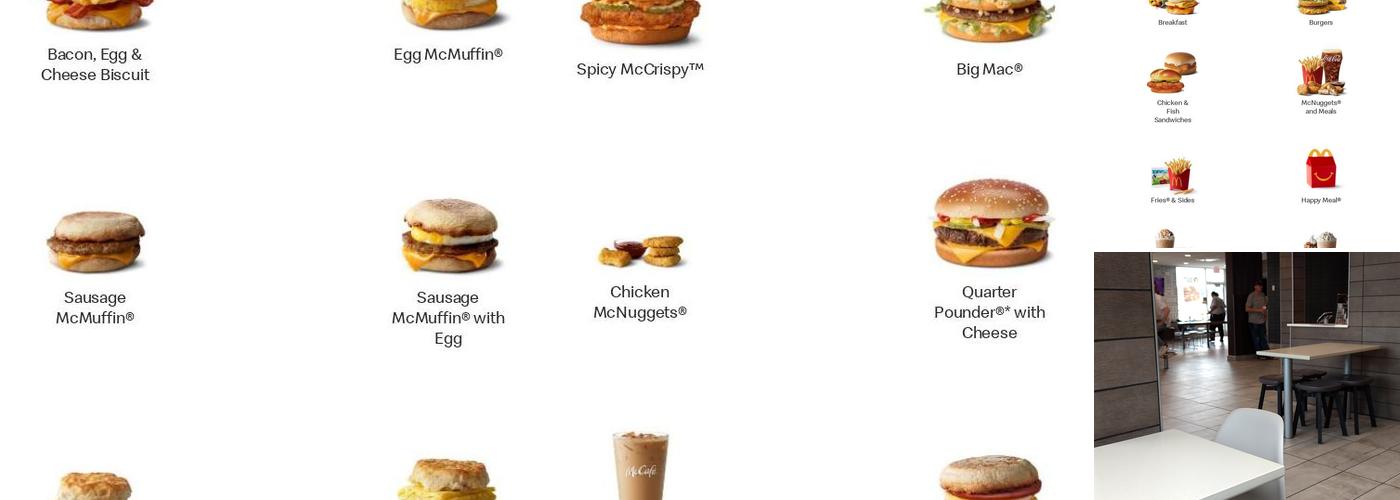 McDonald's Menu