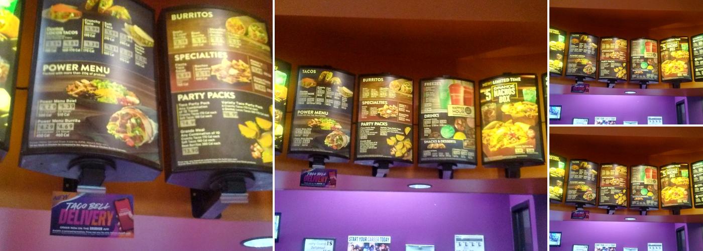 Taco Bell Menu