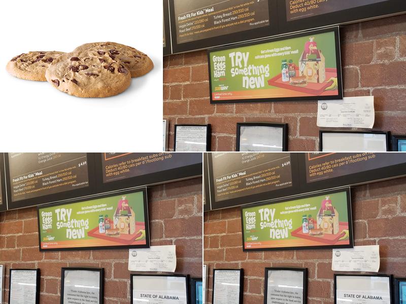 Subway Menu