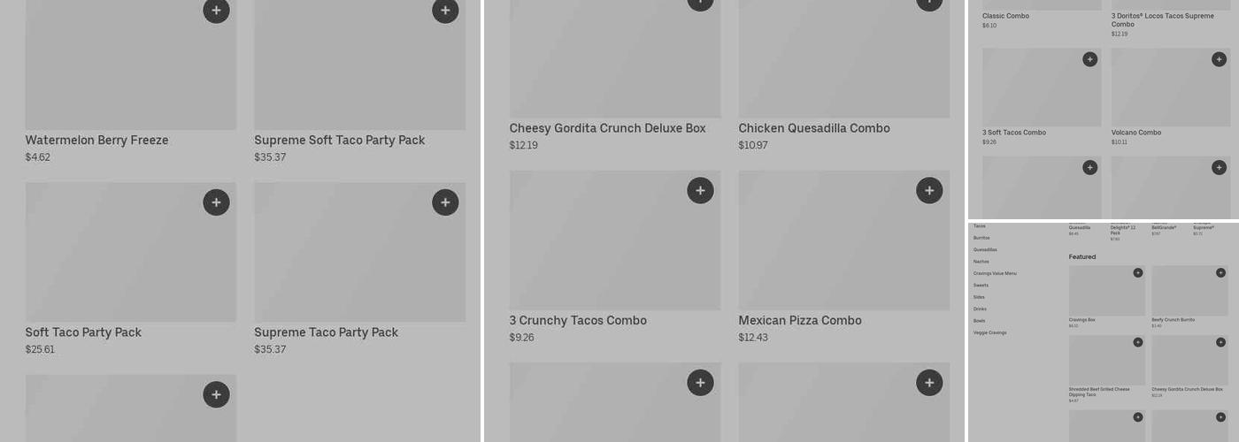 Taco Bell Menu