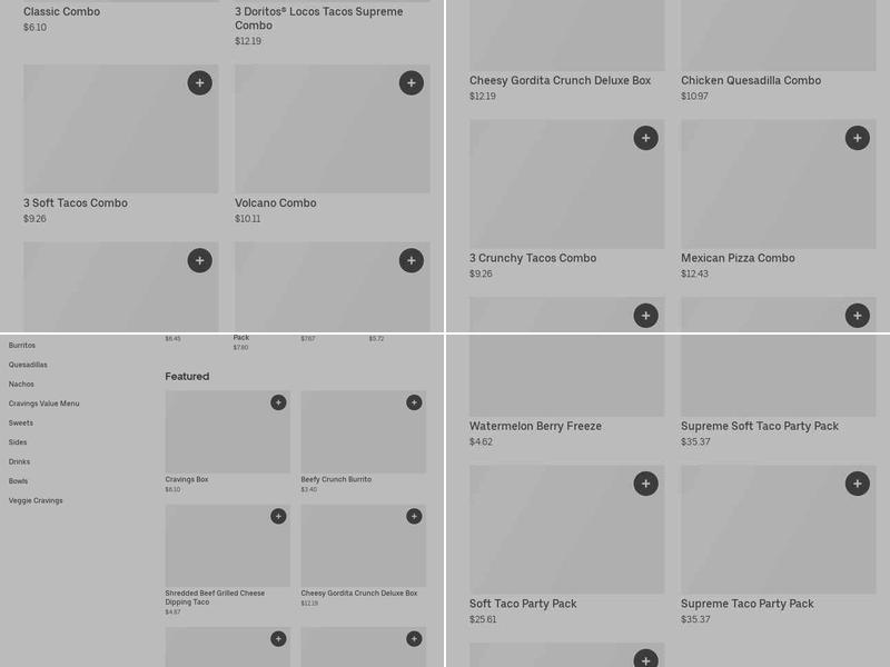 Taco Bell Menu