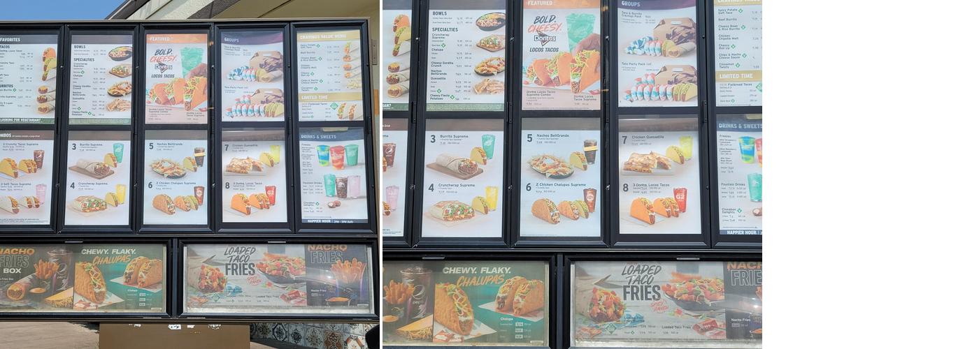 Taco Bell Menu