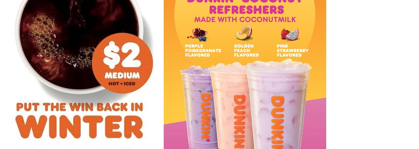 Dunkin' Menu