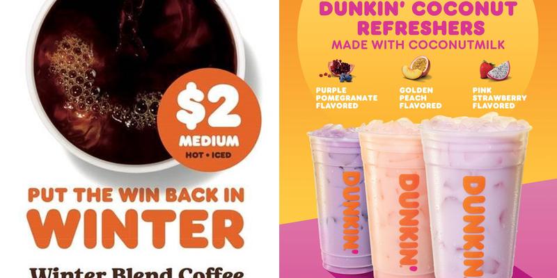 Dunkin' Menu