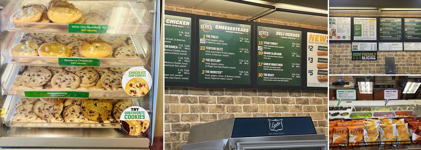 Subway Menu