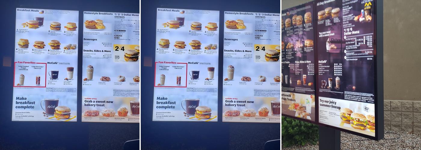 McDonald's Menu