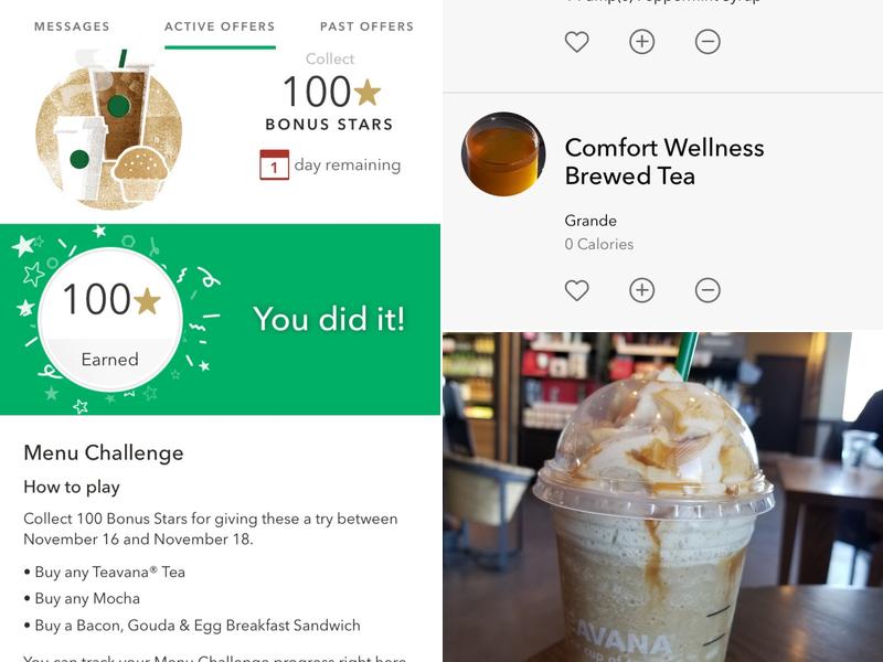 Starbucks Menu