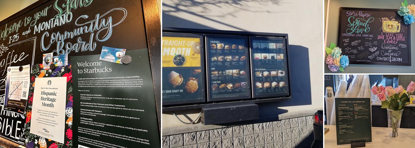 Starbucks Menu