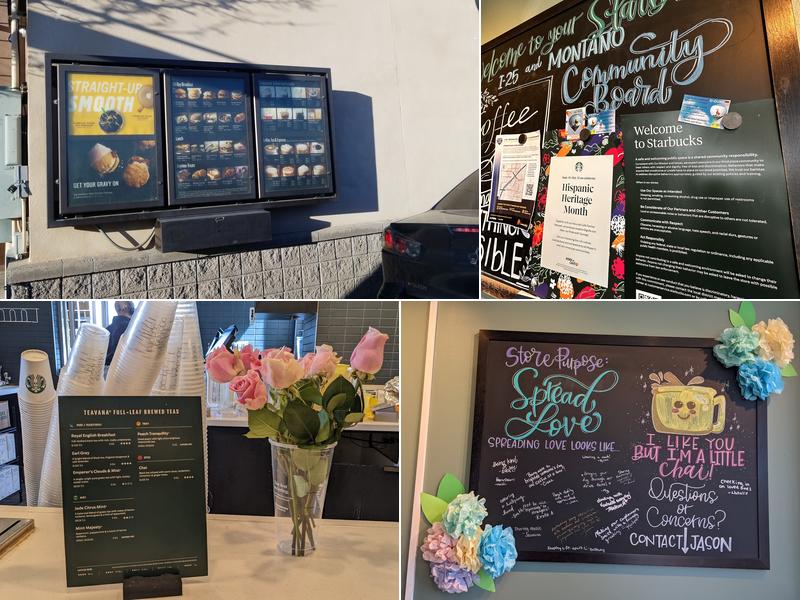 Starbucks Menu