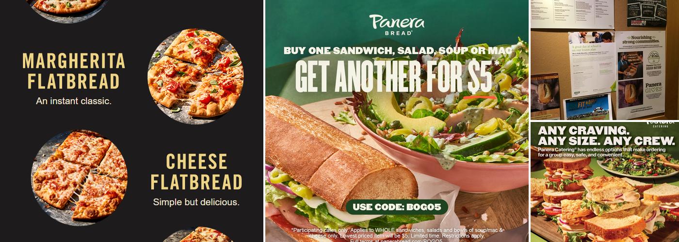 Panera Bread Menu