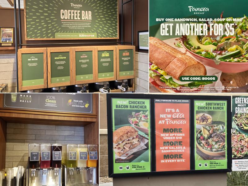 Panera Bread Menu