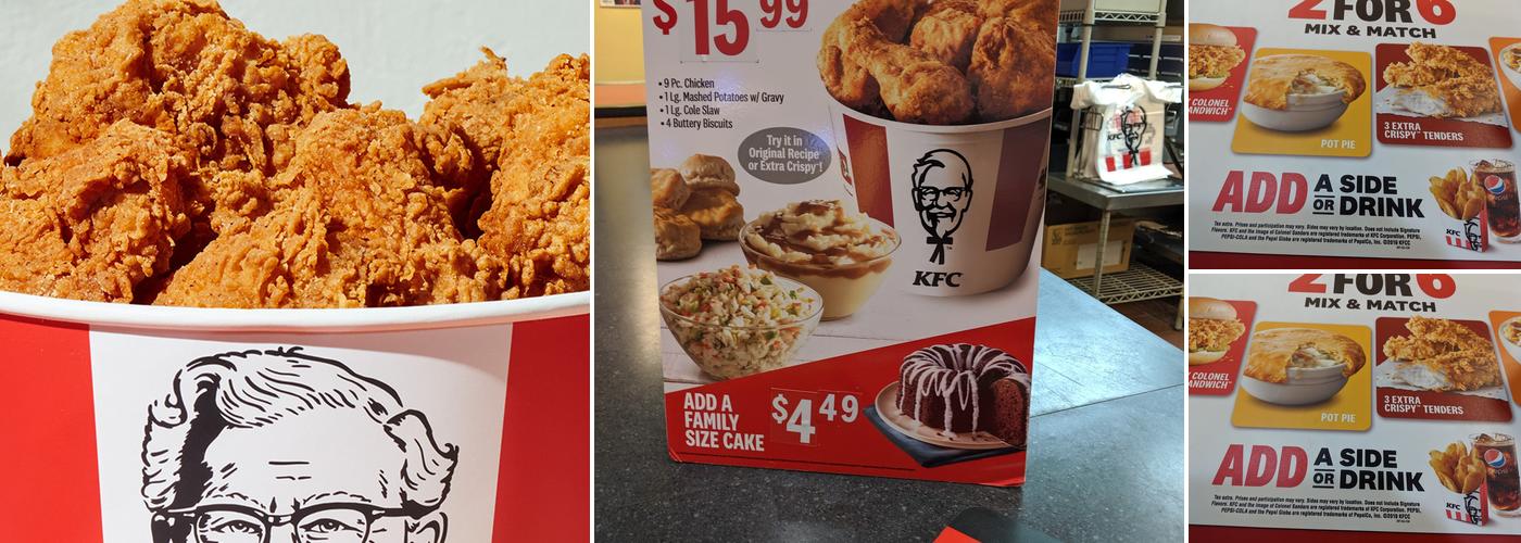 KFC Menu