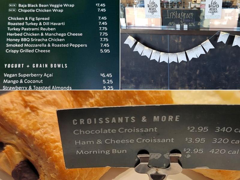 Starbucks Menu