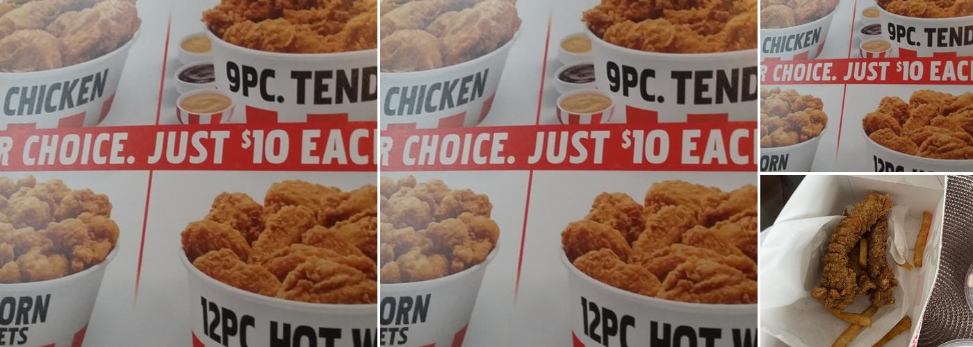 KFC Menu
