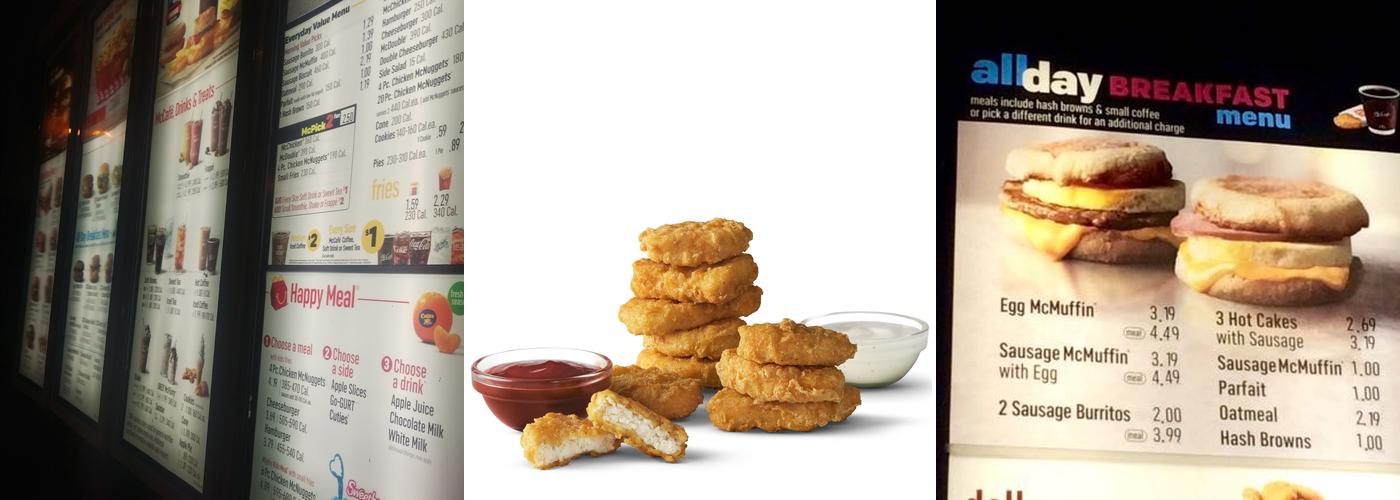 McDonald's Menu