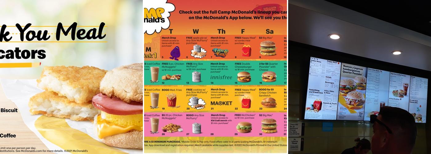 McDonald's Menu