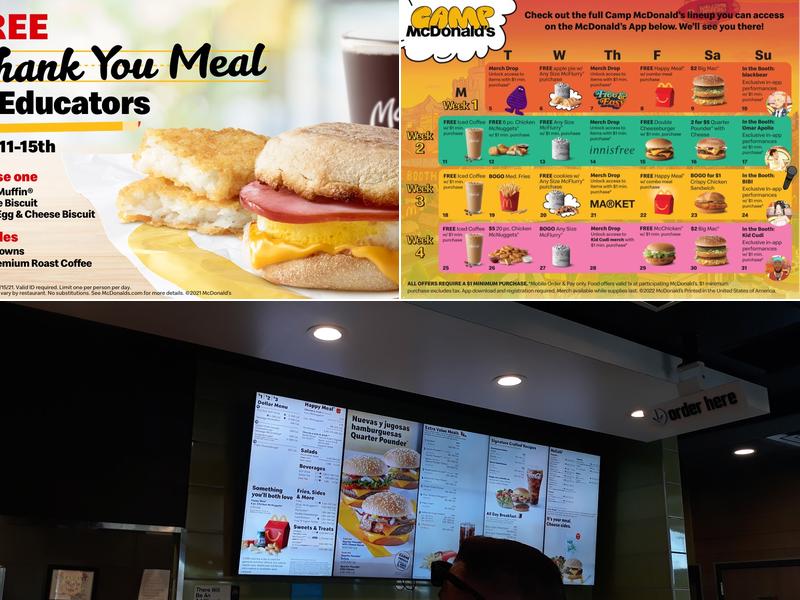 McDonald's Menu