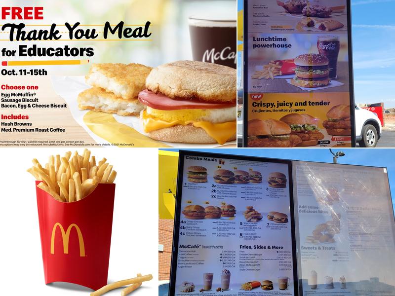 McDonald's Menu