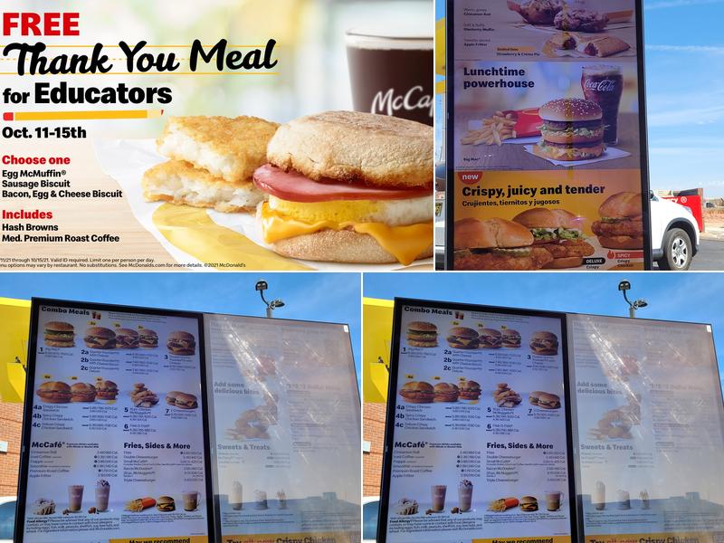 McDonald's Menu