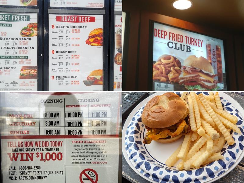 Arby's Menu