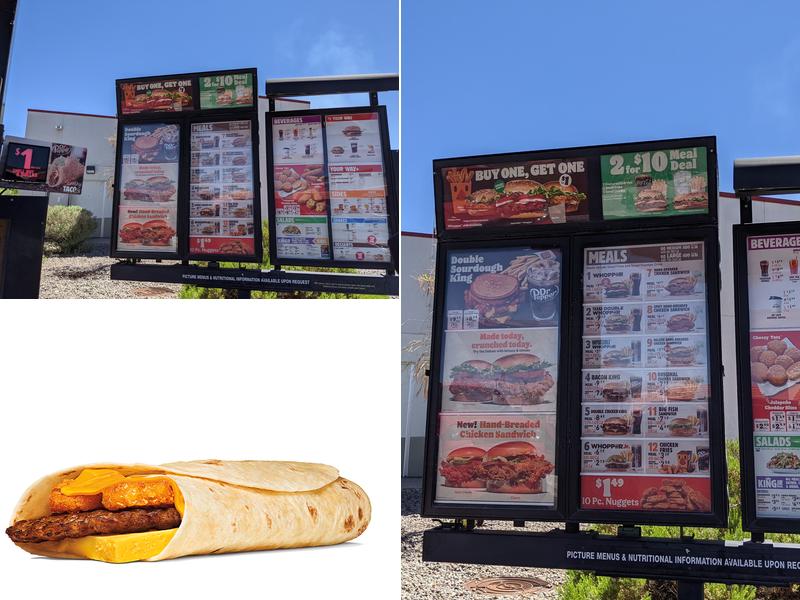 Burger King Menu