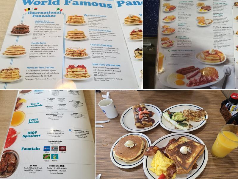 IHOP Menu