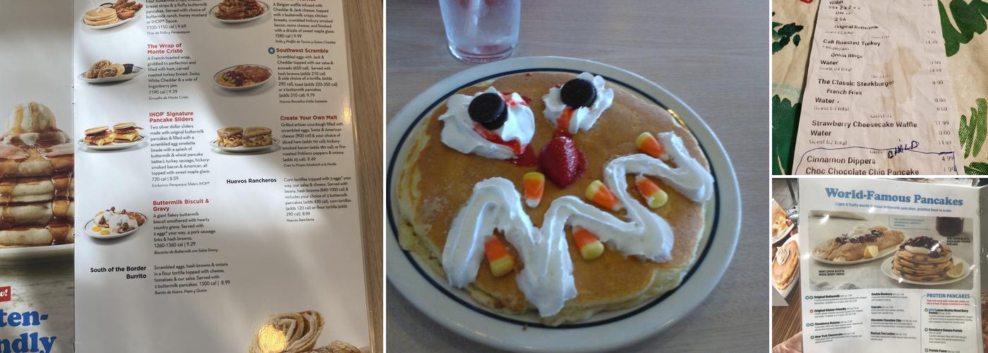 IHOP Menu