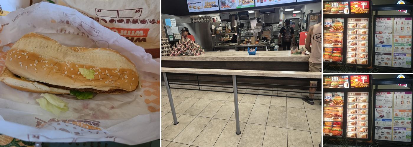 Burger King Menu