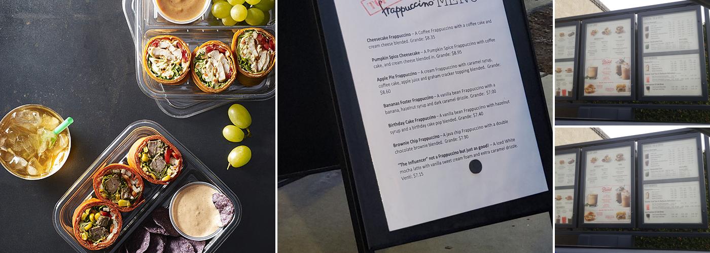 Starbucks Menu