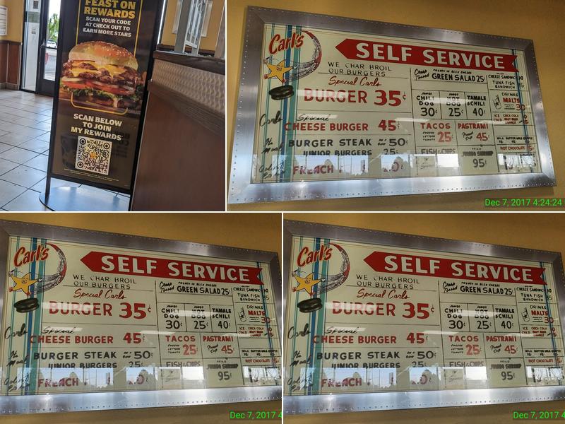 Carl’s Jr. Menu