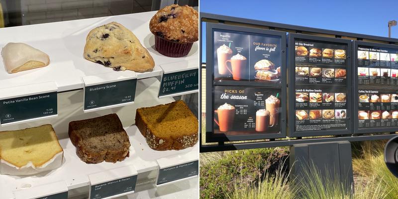 Starbucks Menu