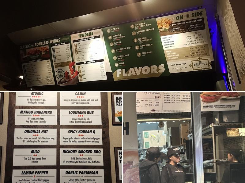 Wingstop Menu