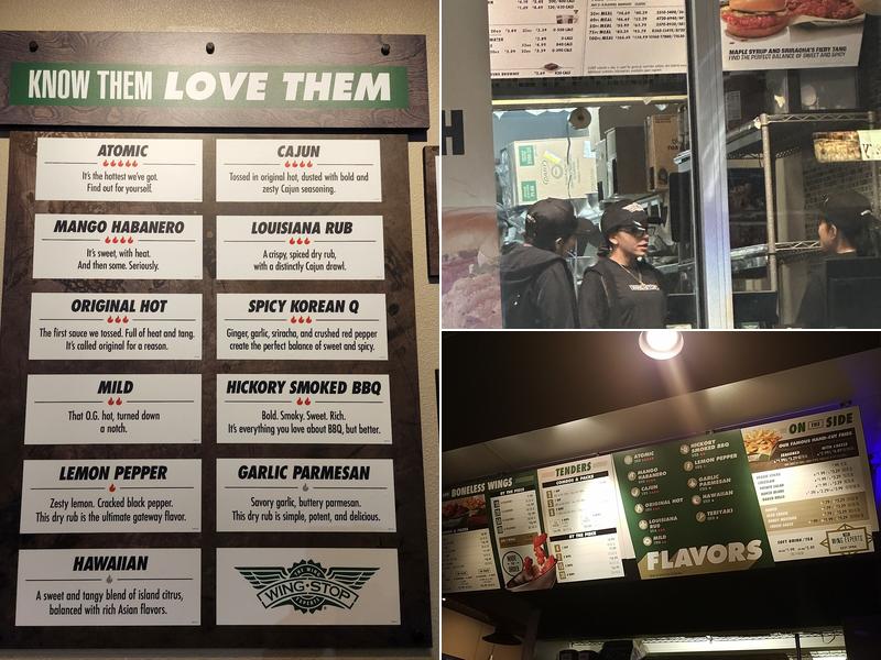 Wingstop Menu