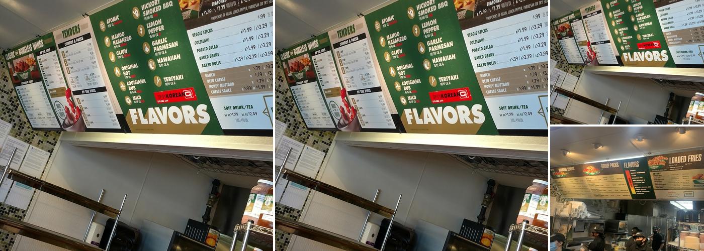 Wingstop Menu