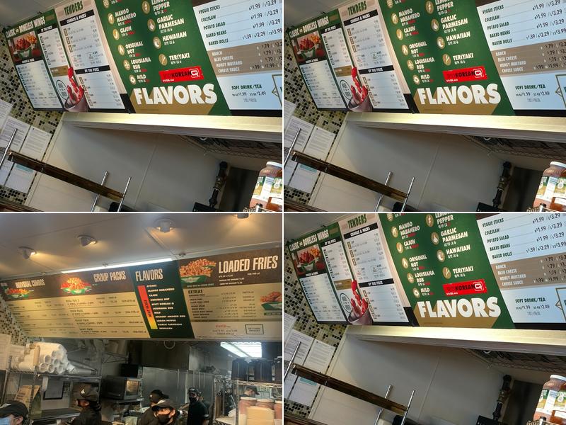 Wingstop Menu